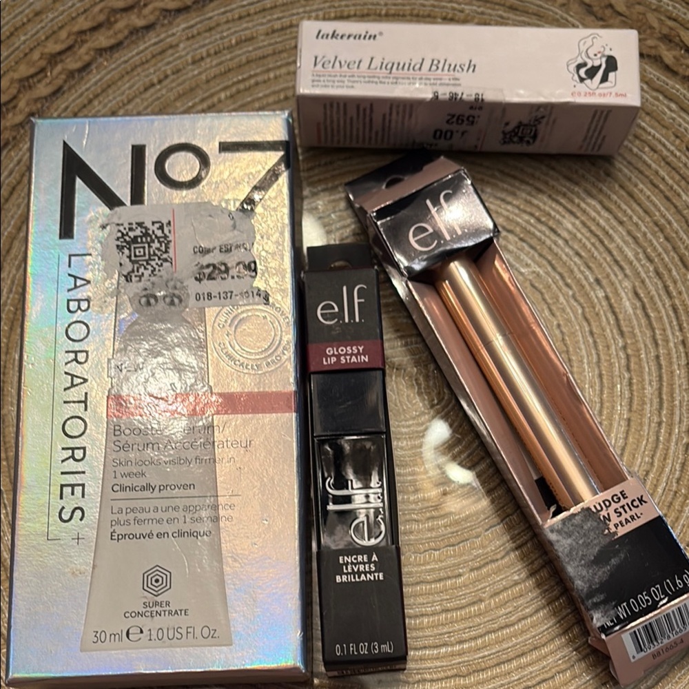 Random skincare & make up items No 7 ELF
